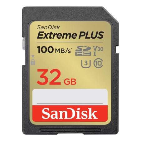 Sandisk EXTREME PLUS 32GB SDHC MEMORY